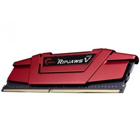 Resim G Skill Gskıll 8gb Ripjawsv Kırmızı Ddr4 3000 Mhz Cl16 Ram (MODEL:F4-3000C16S-8GVRB) 