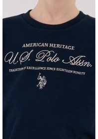 Resim U.S. Polo Assn. Lisanslı Erkek Çocuk Alt Üst 2 Parça Eşofman Takımı Us2225 Lacivert 