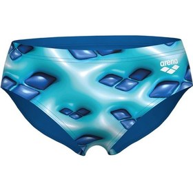 Resim Boy's Arena Logo Graphıc Swım Brıefs Çocuk Yüzücü Mayosu Çok Renkli 