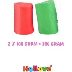 Resim 2 Adet Oyun Hamuru + Oyun Hamuru İçin Merdane Ve Kalıp Seti 