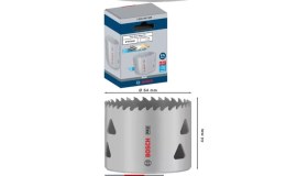 Resim Pro Multi Material 64MM Panç + Zhwei Sds-Plus Adaptör (Çoklu Malzeme Uyumlu Delik Açma Seti) 
