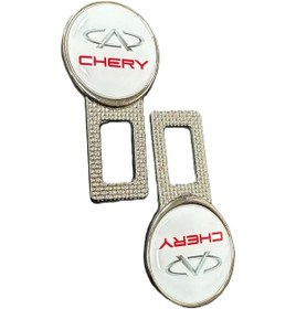 Resim Chery Omada 5 Tiggo 7 Tiggo 8 Logolu Uyumlu Metal Toka 2 Adet Set 