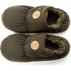 Resim Peluche Haki Erkek Ev Terliği 25E-A2 - 2 