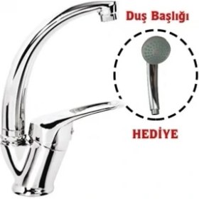 Resim Özel Duş Özelduş Mix Kuğu Banyo Batarya + Duş Başlığı Hediyeli 