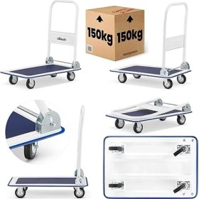 Resim Profesyonel Katlanabilir Paket ve Koli Taşıma Arabası 150 kg 
