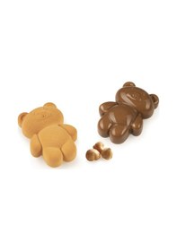 Resim 36.441.87.0065 Silikomart Teddy Bear 68 Silikon Kalıp Kahverengi 
