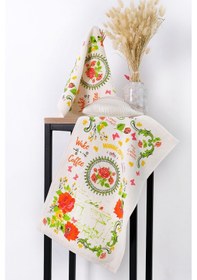 Resim En Güzel Mutfak Havlusu Modeli 2'li Morning Coffee 