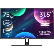 Resim M-835 31.5" 75Hz 5ms(GtoG) BOE IPS Freesync+HDR(FW) Full HD Siyah Flat PC Led Monitör Everest