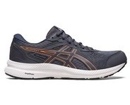 Resim Asics Gel-Conten 8 Erkek Gri-Turuncu Koşu Ayakkabı 