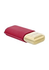 Resim S.t. Dupont Pembe Ve Altın İkili Puro Kılıfı 183245 