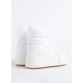 Resim Moon Boot MB Ltrack Low Nylon Wp Beyaz Kadın Kar Botu 