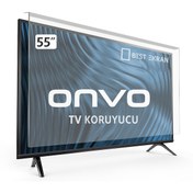 Resim Bestekran Onvo Uyumlu Ov55F350 Tv Ekran Koruyucu - Onvo Uyumlu 55" Inç Tv Koruyucu 
