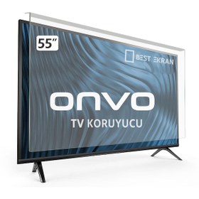 Resim Bestekran Onvo Uyumlu Ov55F350 Tv Ekran Koruyucu - Onvo Uyumlu 55" Inç Tv Koruyucu 