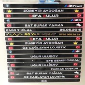 Resim Appcity Lazer Kesim Kişiye Özel Pleksi Plakalik 340579620 