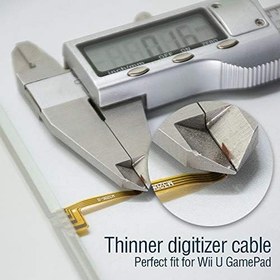 Resim TOMSIN Wii U Gamepad (Digitizer) için Yedek Dijitalleştirici Dokunmatik Ekran Onarım Parçası 