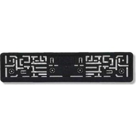 Resim İtibar Siyah Plakalık Esnek Plastik Dikdörtgen Yazısız Çerçevesi 