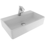 Resim Serel Tezgah Üstü Dikdörtgen Lavabo 35 x 60 CM 2046T x s110H 