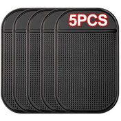 Resim Oldfriend 5 Adet Evrensel Araç İçi Kaymaz Taban: Telefon, Anahtar Ve Gözlük Güvenliği Siyah 