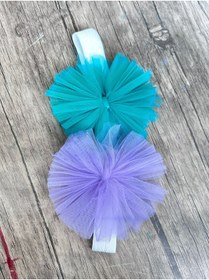 Resim bba new trend 1 Yaş Deniz Kızı ,badi,1 Yaşım Baskılı Badi bandana Set 1 yaş doğum günü 2 parça badi ve bandana 