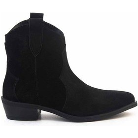 Resim Kemal Tanca Kadın Bot 122601 Siyah Suet 