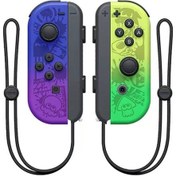 Resim Leezsinganahtar Kolu Joycon Kablosuz Bluetooth Gamepad Ns Sol Ve Sağ Kolu Uzaktan Kumandalı El Kayışıyla Uyandırma Yeni Renk Warrior 3 + Boyun Askısı 