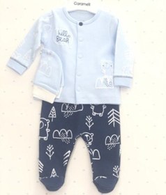 Resim Sevimli Ayı 2li Takım Ekru 