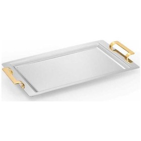 Resim Korkmaz A1785-1 Gala Gold Servis Tepsisi 