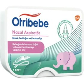 Resim Otribebe Nazal Burun Aspiratörü ve Yedek Uç 2'li 