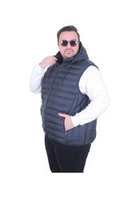 Resim Moc Grande Mocgrande Erkek Büyük Beden Yelek Mg 2510 Lacıvert Lacıvert 