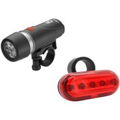 Resim Ön-Arka Bisiklet Led Far-Stop Lambası. Işık Seti 