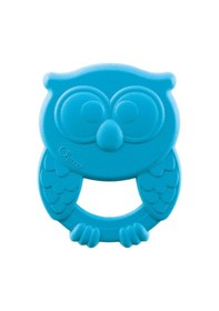 Resim Chicco Owly Diş Kaşıyıcı 3-18 Ay - Mavi Çok Renkli 