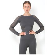 Resim Miofit Kadın Efficiency Uzun Kollu Dikişsiz Spor Tişört (475064809) 