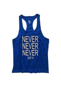 Resim Bluu Nevernever2 Fitness Gym Tank Top Sporcu Atleti (532942130) 