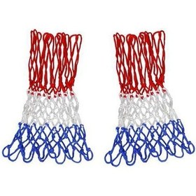 Resim Leyaton Renkli Basketbol Filesi Floş Ipli Iki Adet 