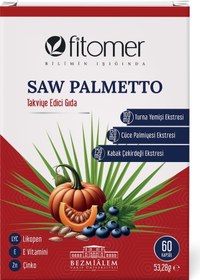 Resim Fitomer Saw Palmetto Takviye Edici Gıda 60'lı Kapsül 