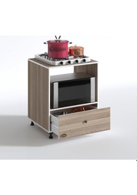 Resim Kenzlife ocak dolabı nevresel crd 85*70*60 XLARGE çekmeceli hazır mutfak klasik setüstü ocak için sabit tabla 