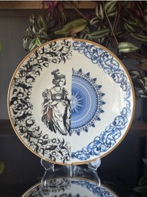 Resim Konyax Artemis 1 Kişilik Servis Tabağı Çok Renkli 