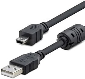 Resim 1.5 Metre Mini Usb Kablosu Usb 2.0 A - Mini Usb 2.0 Veri Şarj Kablosu 