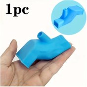 Resim Hightower Mavi 1 Adet Sıçrama Önleyici Dayanıklı Musluk Uzantısı, Esnek Hortum Bağlantılı 