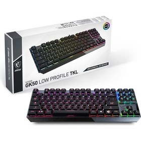 Resim MSI GG Vigor GK50 Low Profile TKL 