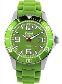 Resim colori saat Unisex Yeşil Kol Saati Colori 5-col052 40mm 