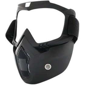 Resim Prosev Motosiklet Kask Maskesi Ve Gözlüğü Mkm Gümüş 