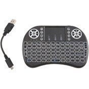 Resim İ8 Kablosuz Klavye Mini Klavye 2.4g Kablosuz Klavye Ve Fare 