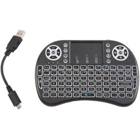 Resim İ8 Kablosuz Klavye Mini Klavye 2.4g Kablosuz Klavye Ve Fare 