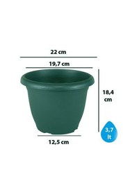 Resim Serinova Villa Saksı Tabaksız 3.7 Lt No 5 