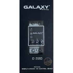 Resim Galaxy Energy D220 Monofaze Voltaj ve Akım Koruyucu Sigorta 2 Yıl Garantili 