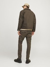 Resim JACK & JONES Kargo Pantolon Lastikli Paça Dar Kesim, 12139912 