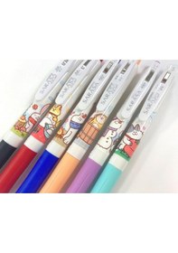 Resim Zebra Sarasa Limited Edition 0.5mm Winter Animals 5'li Jel Kalem / Jj15-zwa-5c Çok Renkli 