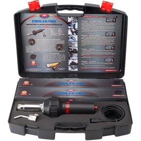 Resim Prolektro Hediyeli Tamir Paketi- Pro-lek 9000 Plastik Tamir Seti 100 W Sıcak Zımba Plastik Tamir Seti 