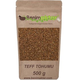 Resim Benimaktar Teff Tohumu Dökme 500 GR 
